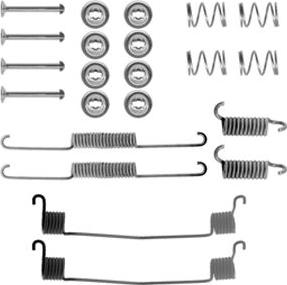 Metelli 9040 - Accessory Kit, brake shoes car-mod.net