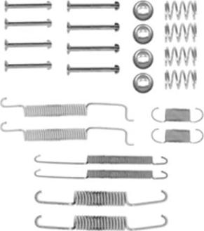 Metelli 9000 - Accessory Kit, brake shoes car-mod.net