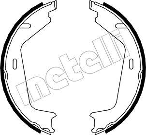 Metelli 53-0479 - Brake Shoe Set, parking brake car-mod.net