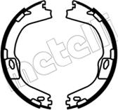 Metelli 53-0686 - Brake Shoe Set, parking brake car-mod.net