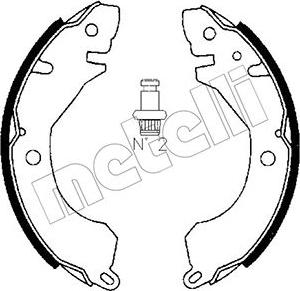 Metelli 53-0253 - Drum Brake Shoe Set car-mod.net