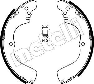 Metelli 53-0261 - Drum Brake Shoe Set car-mod.net