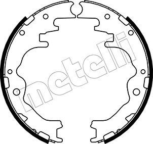 Metelli 53-0209 - Drum Brake Shoe Set car-mod.net