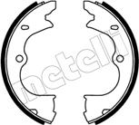 Metelli 53-0743 - Brake Shoe Set, parking brake car-mod.net
