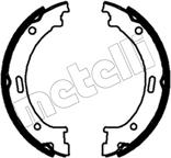Metelli 53-0709 - Brake Shoe Set, parking brake car-mod.net