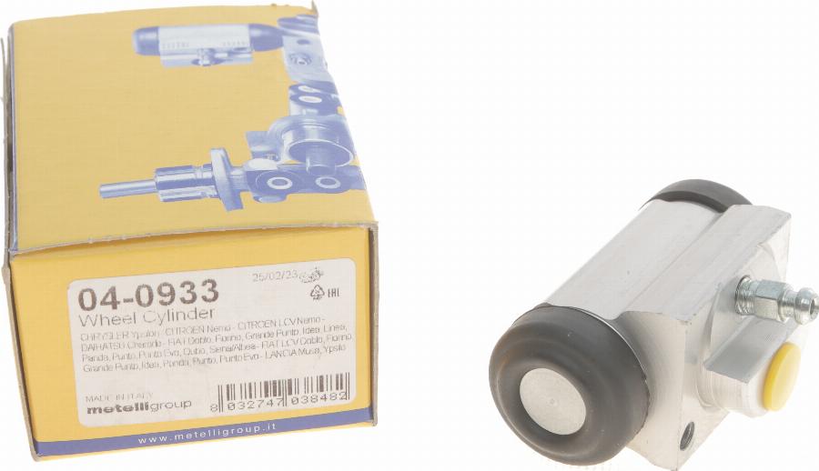 Metelli 04-0933 - Wheel Brake Cylinder car-mod.net