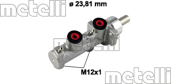 Metelli 05-0600 - Brake Master Cylinder car-mod.net