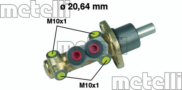 Metelli 05-0142 - Brake Master Cylinder car-mod.net