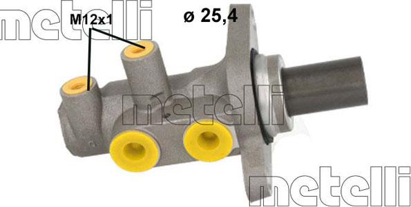 Metelli 05-1176 - Brake Master Cylinder car-mod.net