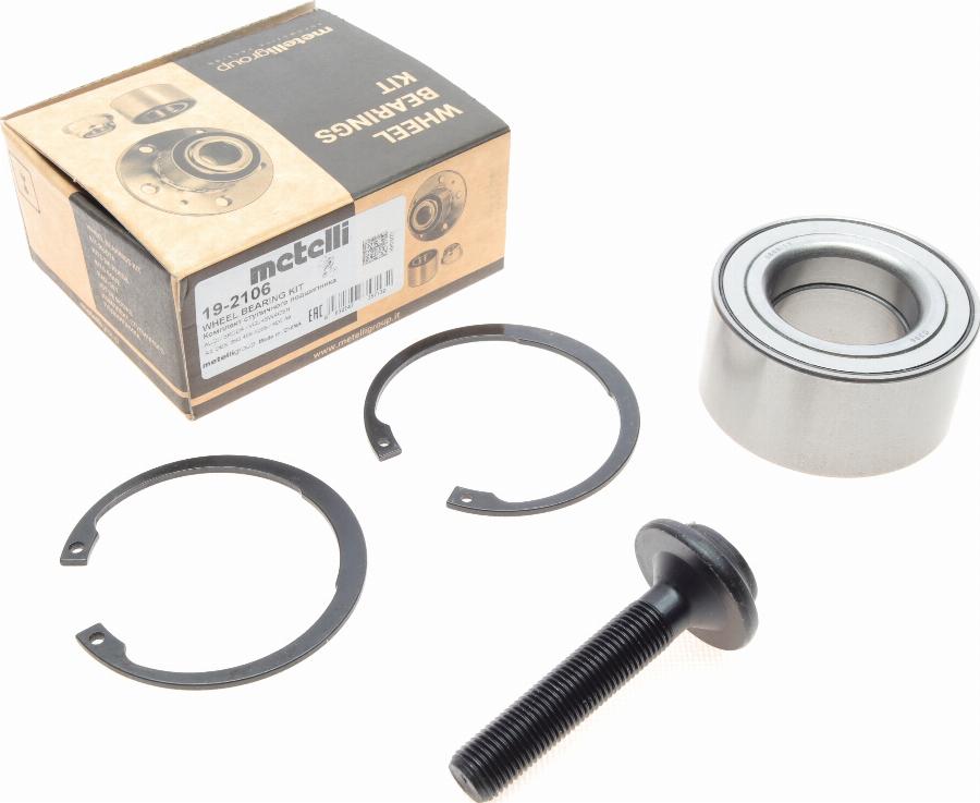 Metelli 19-2106 - Bearing Kit, wheel hub car-mod.net