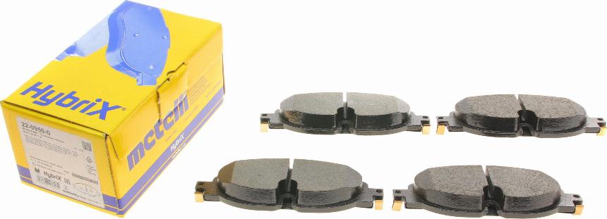 Metelli 22-0950-0 - Brake Pad Set, disc brake car-mod.net