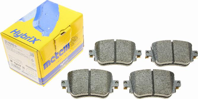 Metelli 22-0980-0 - Brake Pad Set, disc brake car-mod.net