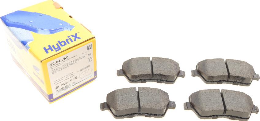 Metelli 22-0485-0 - Brake Pad Set, disc brake car-mod.net