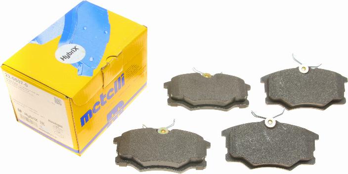 Metelli 22-0537-0 - Brake Pad Set, disc brake car-mod.net