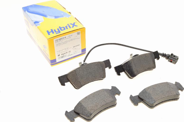 Metelli 22-0661-1 - Brake Pad Set, disc brake car-mod.net