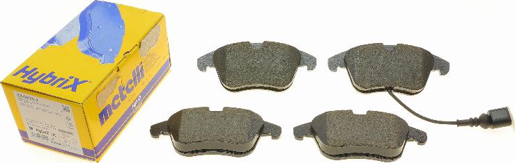 Metelli 22-0675-1 - Brake Pad Set, disc brake car-mod.net