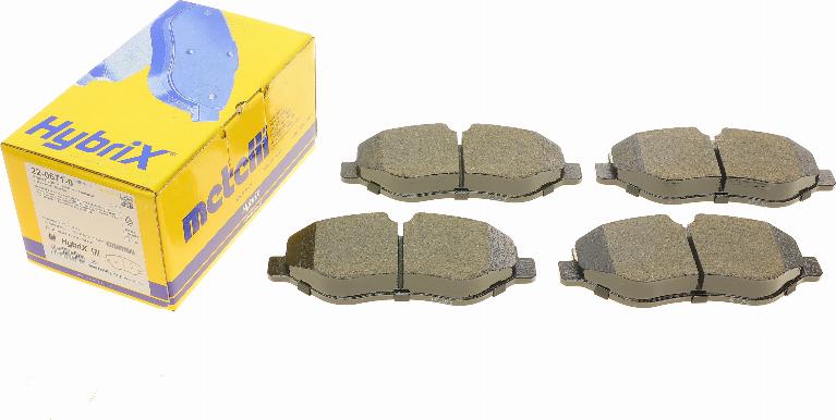 Metelli 22-0671-0 - Brake Pad Set, disc brake car-mod.net