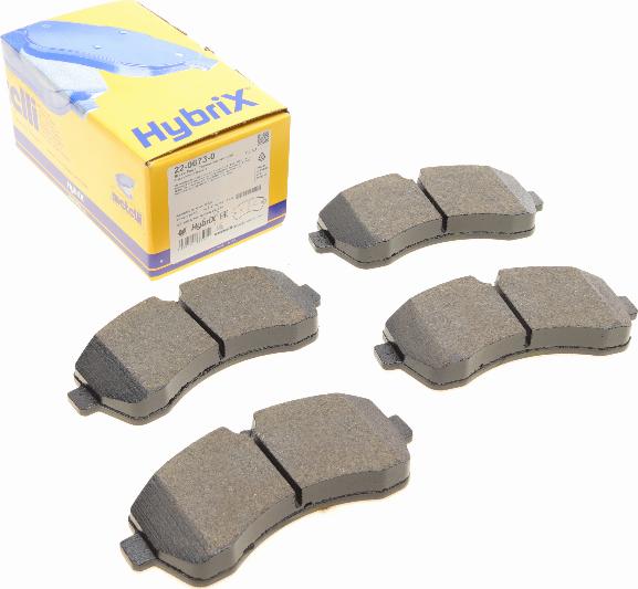 Metelli 22-0673-0 - Brake Pad Set, disc brake car-mod.net