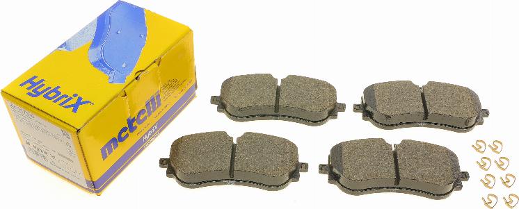 Metelli 22-1175-0 - Brake Pad Set, disc brake car-mod.net