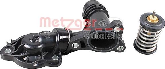 Metzger 4006370 - Coolant thermostat / housing car-mod.net