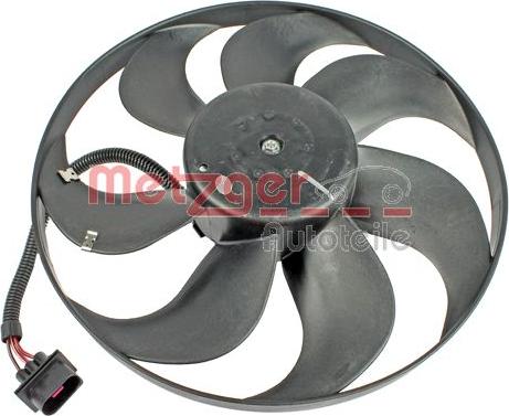Metzger 4002013 - Fan, radiator car-mod.net