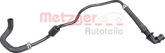 Metzger 4010366 - Coolant Tube car-mod.net