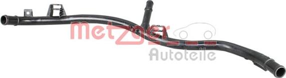 Metzger 4010295 - Coolant Tube car-mod.net