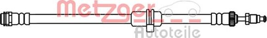 Metzger 4119084 - Brake Hose car-mod.net