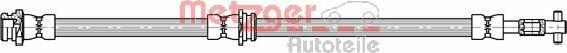 Metzger 4113334 - Brake Hose car-mod.net