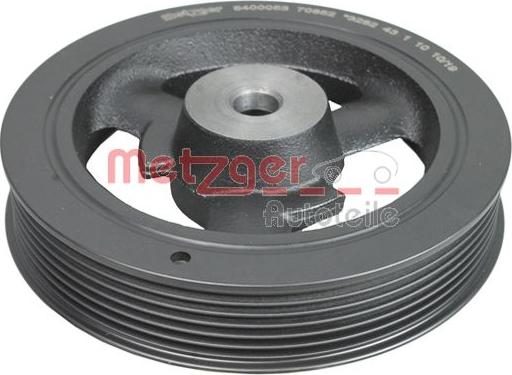 Metzger 6400053 - Belt Pulley, crankshaft car-mod.net