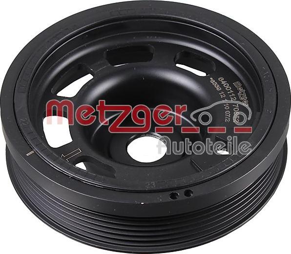 Metzger 6400112 - Belt Pulley, crankshaft car-mod.net