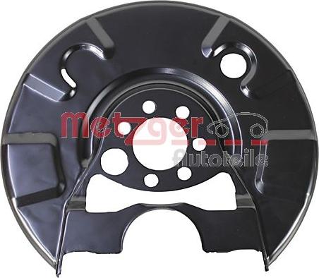 Metzger 6115187 - Splash Panel, guard, brake disc car-mod.net