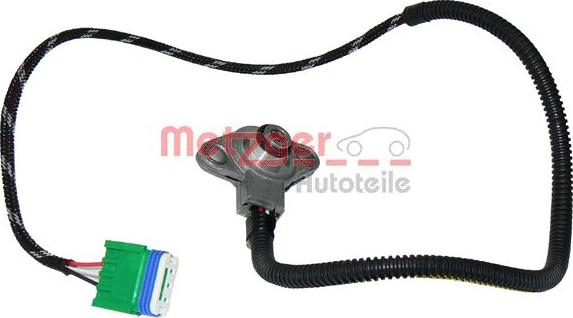 Metzger 0906016 - Sender Unit, oil pressure car-mod.net