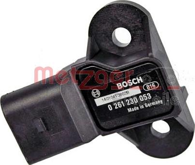 Metzger 0906113 - Pressure Sensor, brake booster car-mod.net