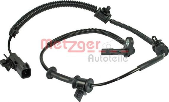 Metzger 0900691 - ABS sensor, wheel speed car-mod.net