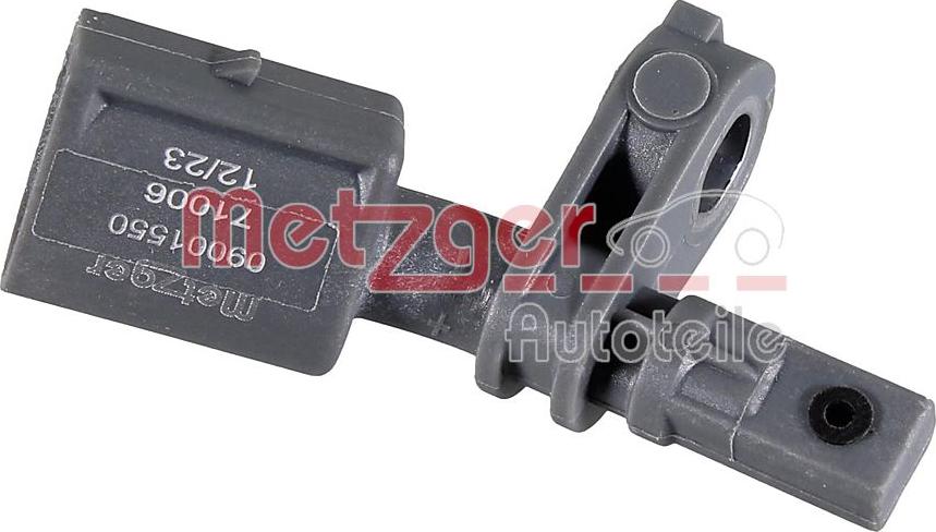 Metzger 09001550 - ABS sensor, wheel speed car-mod.net