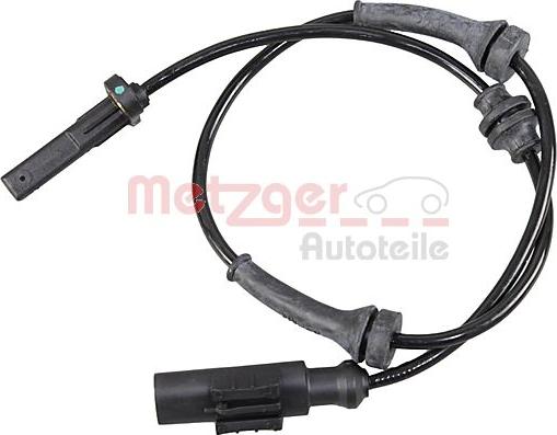 Metzger 09001191 - ABS sensor, wheel speed car-mod.net