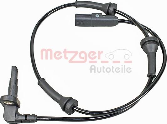 Metzger 09001109 - ABS sensor, wheel speed car-mod.net