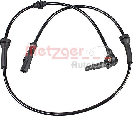 Metzger 09001111 - ABS sensor, wheel speed car-mod.net
