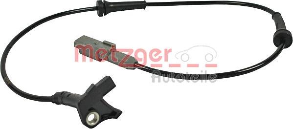 Metzger 0900207 - ABS sensor, wheel speed car-mod.net