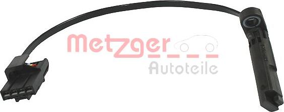Metzger 0902272 - Crankshaft position sensor, RPM car-mod.net