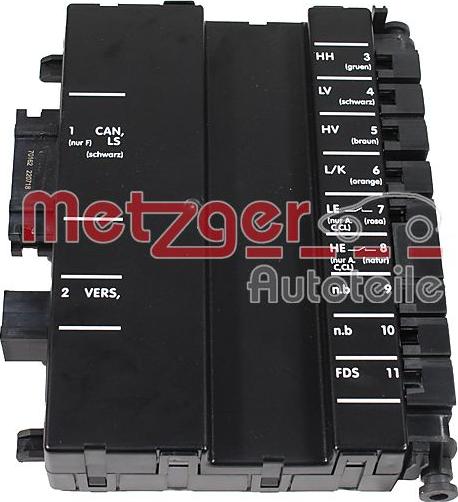 Metzger 0916986 - Control Unit, seat adjustment car-mod.net