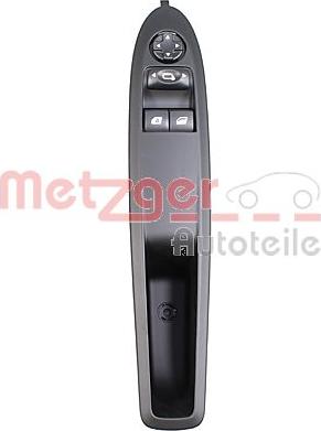Metzger 0916921 - Switch, window regulator car-mod.net