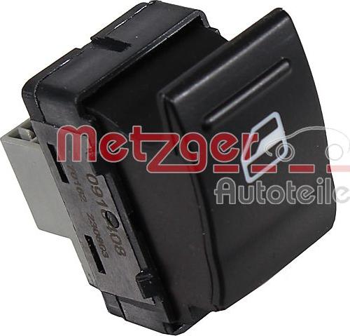 Metzger 0916408 - Switch, window regulator car-mod.net