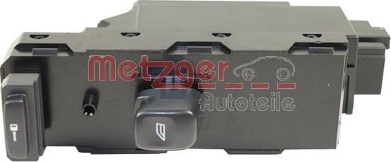 Metzger 0916437 - Switch, window regulator car-mod.net