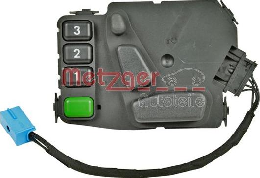 Metzger 0916428 - Control, seat adjustment car-mod.net