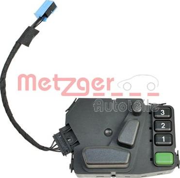 Metzger 0916427 - Control, seat adjustment car-mod.net