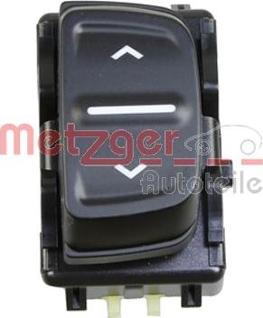 Metzger 0916589 - Switch, window regulator car-mod.net