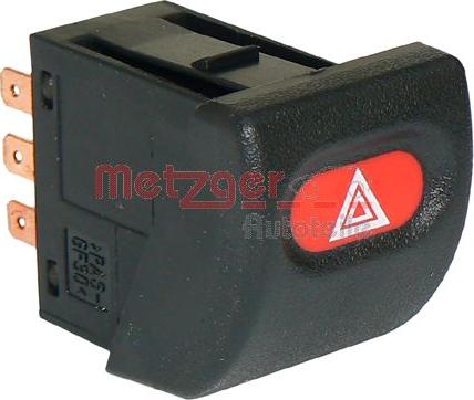 Metzger 0916006 - Hazard Light Switch car-mod.net