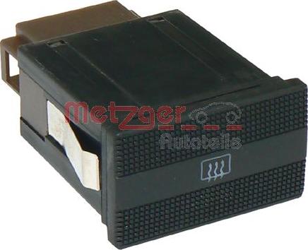 Metzger 0916034 - Switch, rear window heating car-mod.net